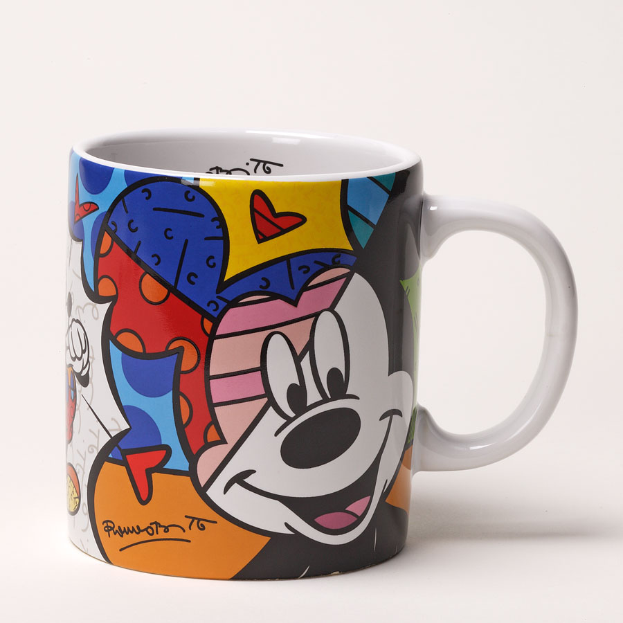 Donald Duck Mug by Romero Britto - Artreco