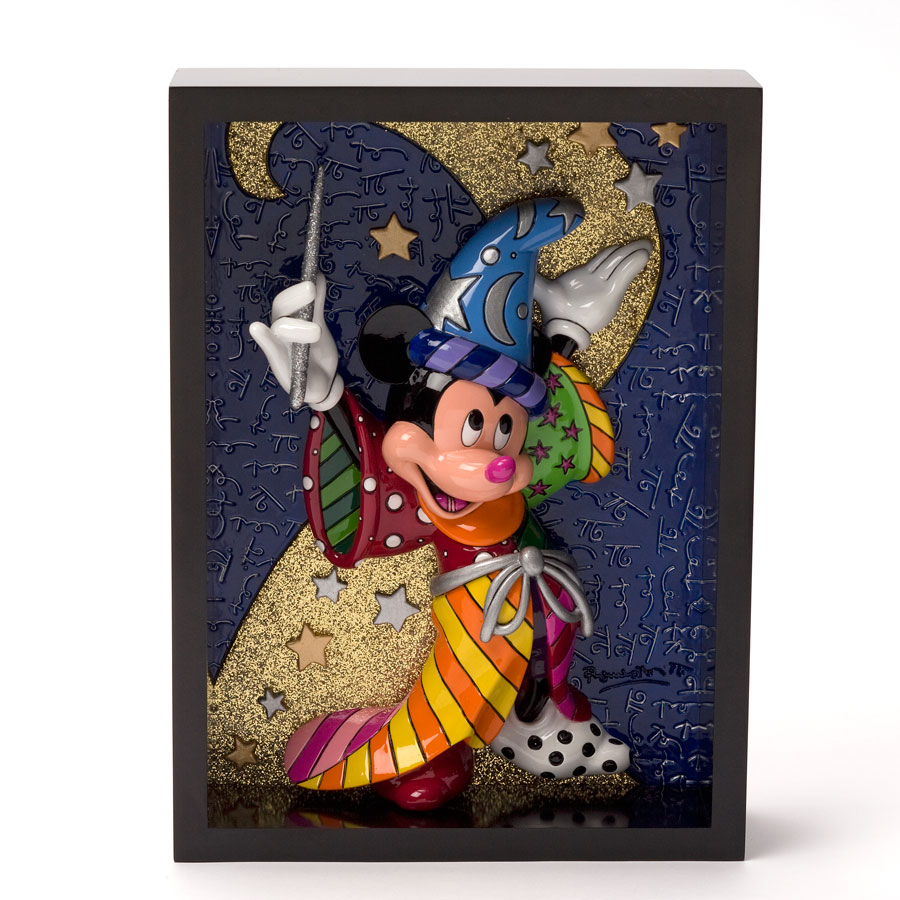 LARGE SORCERER MICKEY 2020 - Disney by Britto Figurine - HAND SIGNED – Shop  Britto