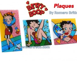 Betty Boop Plaques by Britto