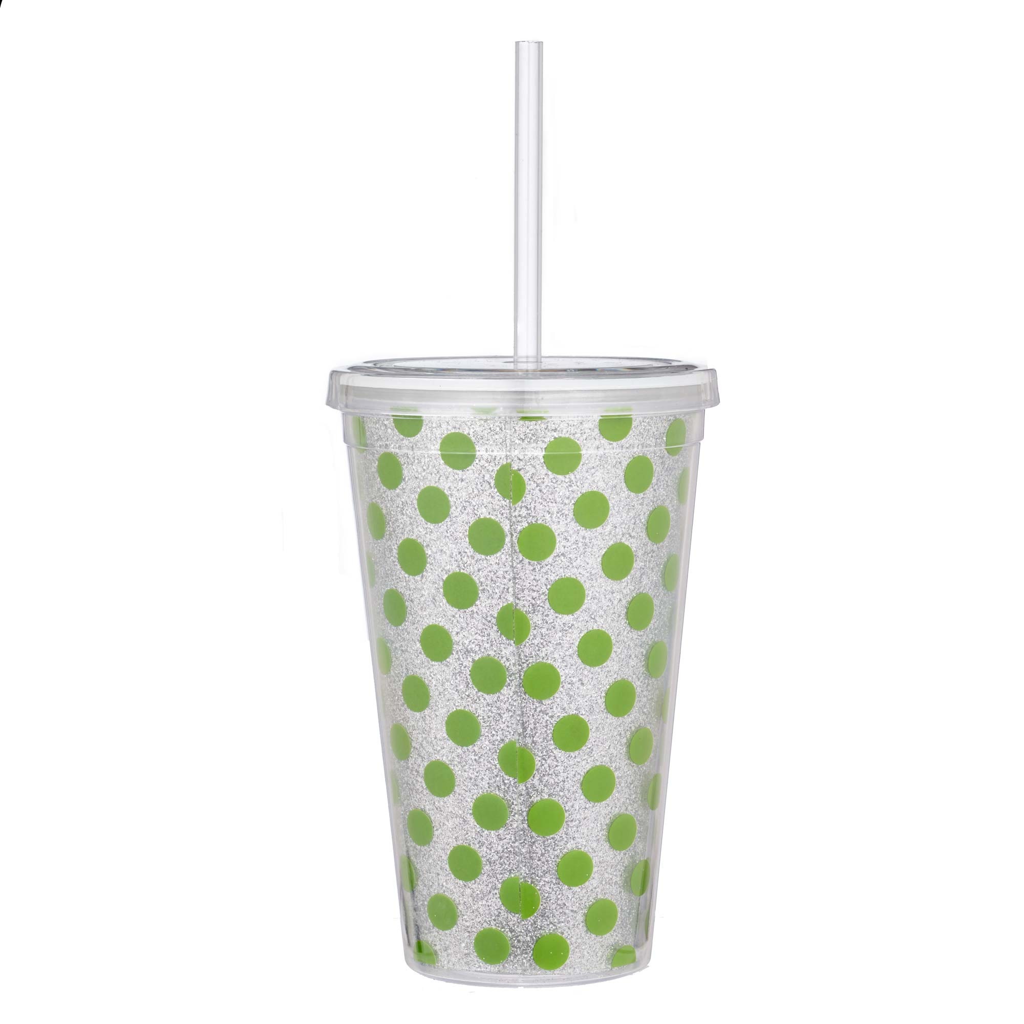 Betty Boop Green with Glitter Tumbler Cup by Britto - Artreco