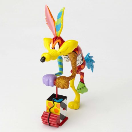 Wile E. Coyote Figurine by Romero Britto - Artreco