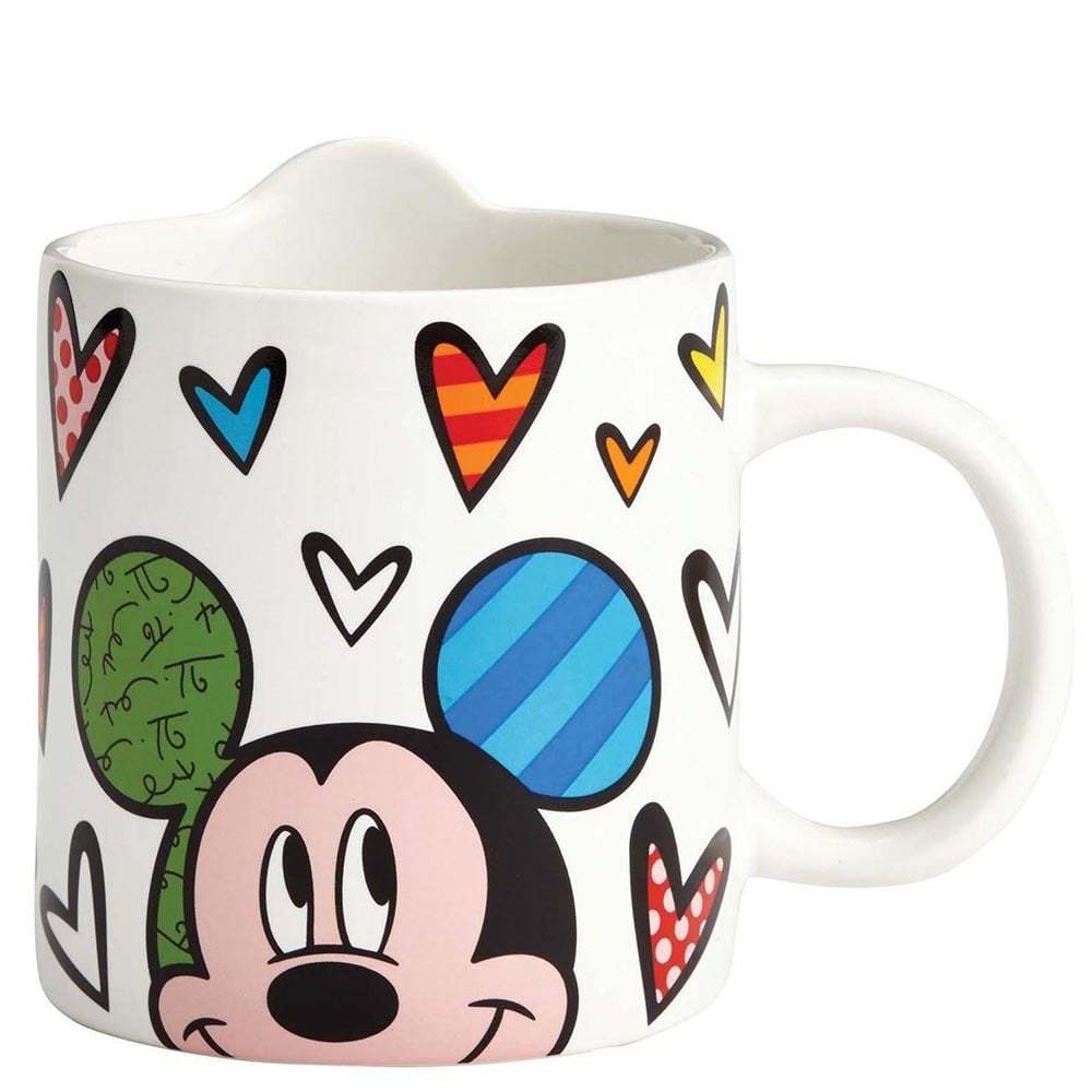 Details about   ROMERO BRITTO DISNEY NEW MICKEY MOUSE MUG 