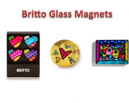 Britto Glass Magnets
