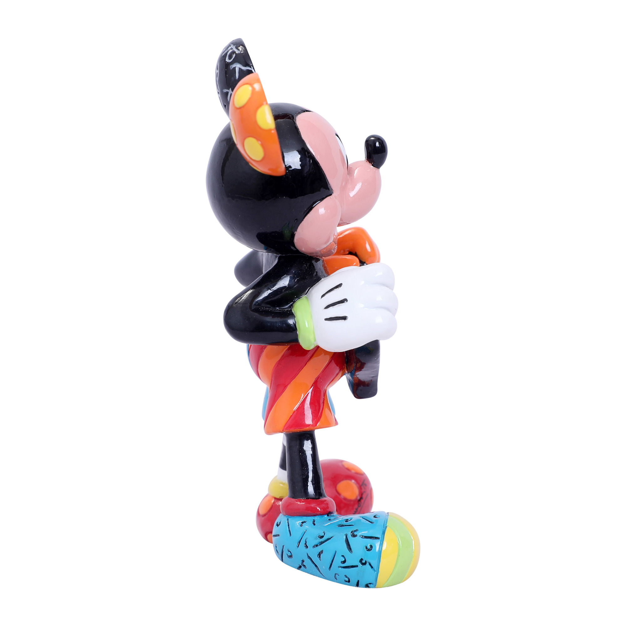 Disney Britto Mickey and Minnie Mouse Heart Icon Figurine 6001005 NEW IN BOX