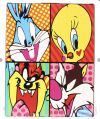 Looney Tunes by Romero Britto : Lola Bunny & Bugs Bunny Kissing